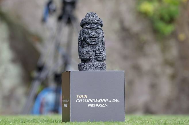 [서귀포=뉴시스]KPGA 돌하르방 티마커. (사진=KPGA 투어 제공)