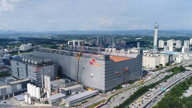 SK하이닉스 이천 공장. 연합뉴스