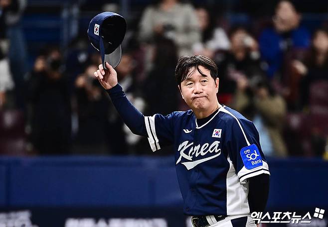 류지현 감독이 이끄는 대한민국 야구 국가대표팀이 9일 서울 고척스카이돔에서 열린 '2025 네이버 K-베이스볼 시리즈(K-BASEBALL SERIES NAVER)' 체코와 두 번째 평가전에서 11-1 대승을 거뒀다. 사진 김한준, 박지영 기자