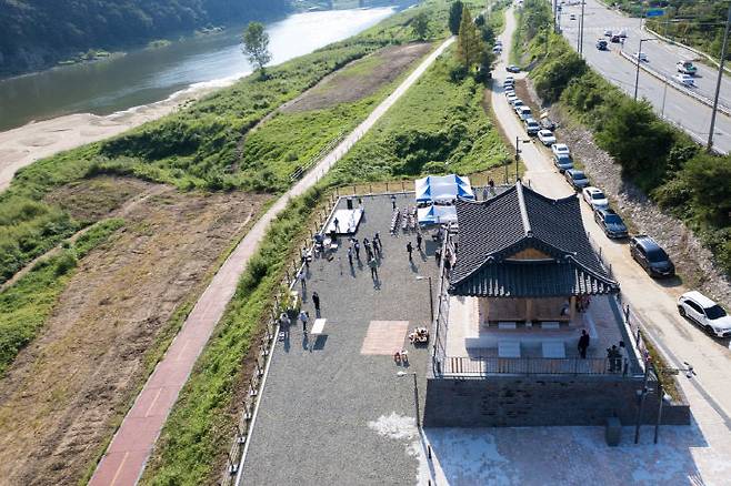 지난 9월 개장한 금벽정 모습.