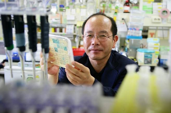 남홍길 대구가톨릭대 역노화연구원장은 노화조절 메커니즘을 제시하며 식물노화 분야의 획기적 전기를 마련하는 데 핵심적 역할을 했다. <경북도 제공>