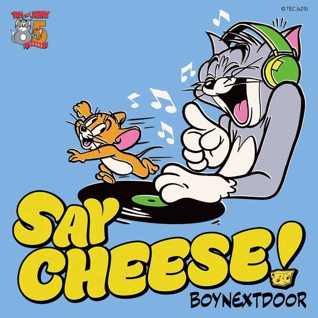 'SAY CHEESE!'는 '톰과 제리' 탄생 85주년을 기념한 노래로 보이넥스트도어는 국내외 뜨거운 인기에 힘입어 협업 주자로 발탁됐다./TOM AND JERRY and all related characters and elements © & ™ Turner Entertainment Co. (s25)