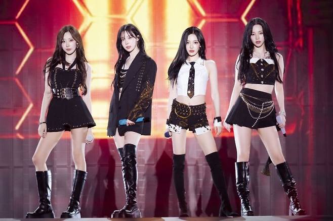 에스파. SM엔터테인먼트 제공(다나카 세이타 촬영)