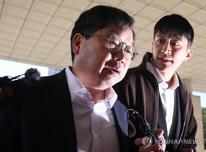 출근하는 노만석 검찰총장 권한대행. 사진=연합뉴스