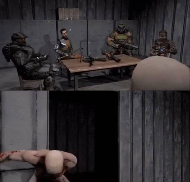 좀비에게도 예절을 주입시킨다는 밈을 탄생시킨 4인방