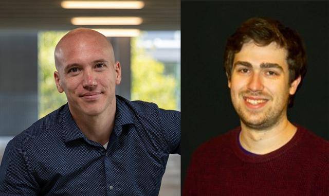 에스토니아 탈린과 룩셈부르크의 무료 대중교통을 연구한 오데드 카츠(왼쪽) 델프트공대 교통계획학과 교수와 멀린 질라드 룩셈부르크 사회경제연구소(LISER) 연구원. 본인 및 LISER 제공