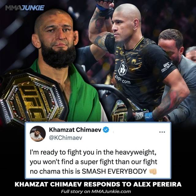 치마에프는 그동안 페레이라를 꾸준히 콜아웃했다. 사진=MMA 정키 SNS