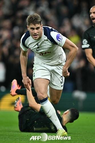 토트넘 공격수 미키 반더벤. /AFPBBNews=뉴스1