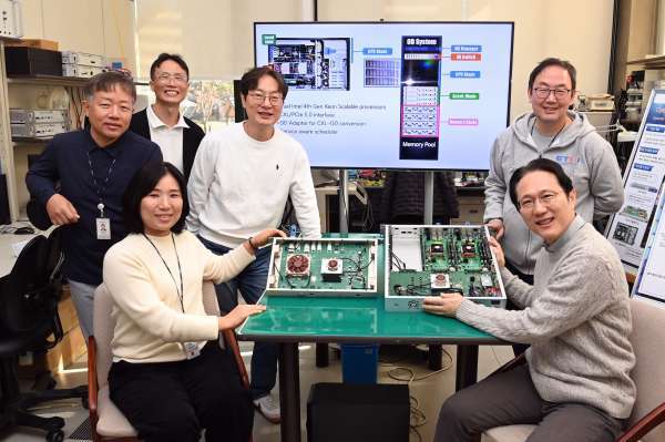 광 스위치 기반 데이터센터 자원연결 기술을 개발한 ETRI 연구진