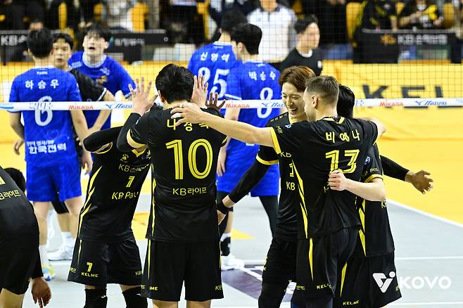 KB손해보험이 홈 4연승을 달렸다. (KOVO 제공)