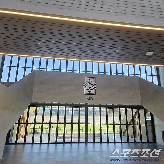 대한민국축구종합센터 스타디움 내부 . 사진(천안)=윤진만 기자yoonjinman@sportschosun.com
