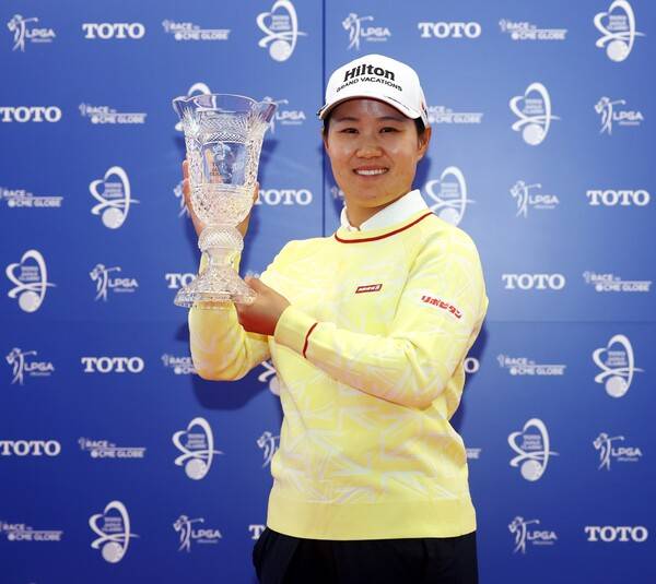 미국여자프로골프(LPGA) 투어와 일본여자프로골프(JLPGA) 투어가 공동 주관한 2025년 토토재팬 클래식에에서 우승한 하타오카 나사(일본). 사진제공=Getty Images & LPGA Tour (사진을 무단으로 사용하지 마십시오.)