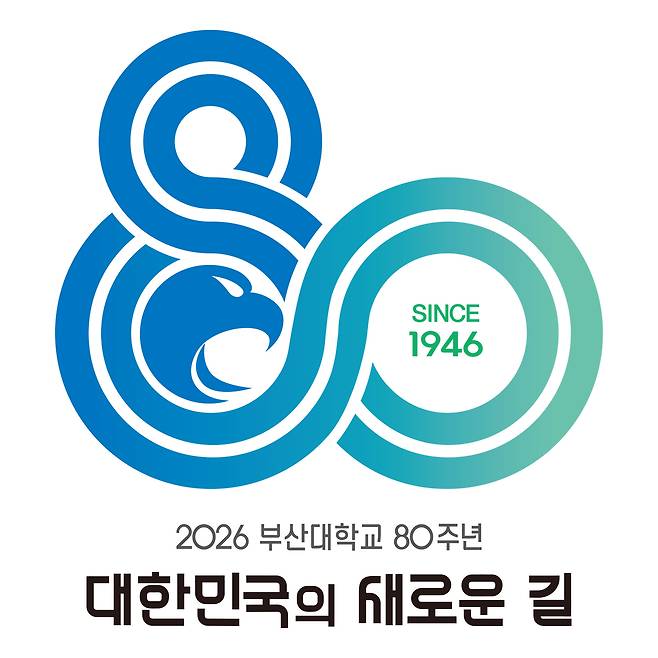 〈부산대학교 80주년 기념 엠블럼 이미지〉