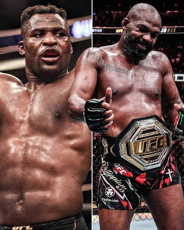 은가누와 존스의 맞대결은 UFC 역사상 최고의 빅 매치가 될 수 있다. 사진=키무라 SNS