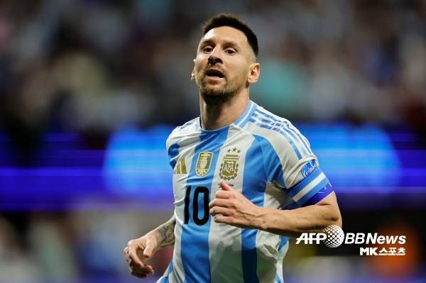 여전히 아르헨티나 축구 대표팀 핵심으로 활약 중인 리오넬 메시. 사진(미국, 애틀랜타)=ⓒAFPBBNews=News1