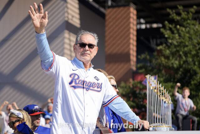 2023년 텍사스 레인저스 우승 당시 브루스 보치 고문./게티이미지코리아