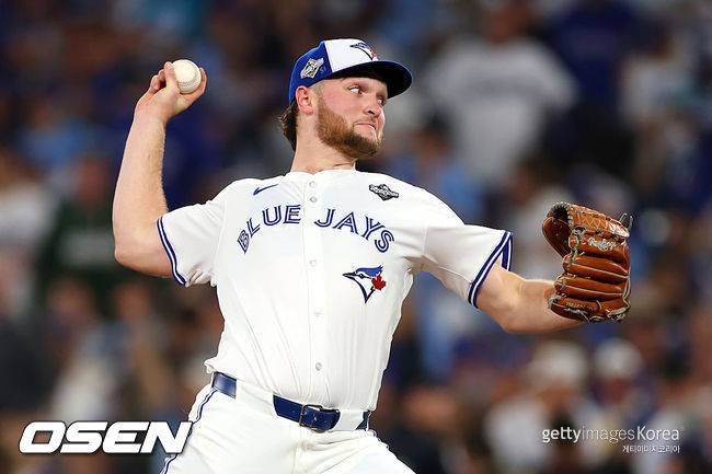 [사진] 토론토 블루제이스 트레이 예세비지. ⓒGettyimages(무단전재 및 재배포 금지)