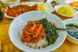 메코롬 낙지볶음.