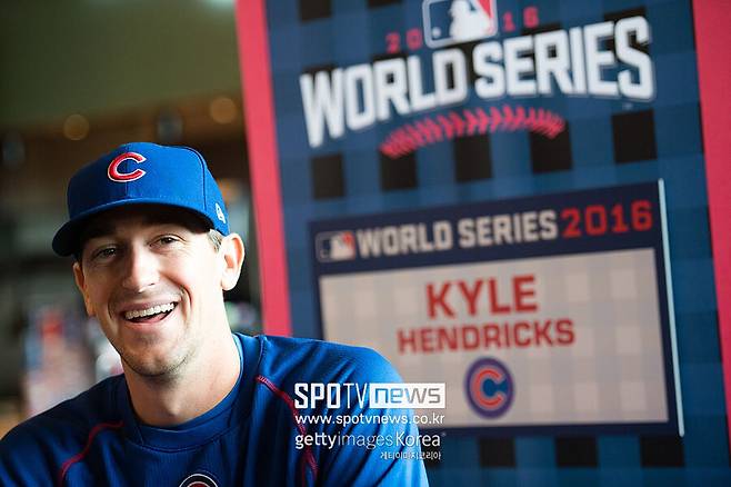 ▲ 염소의 저주를 깨며 시카고 컵스에 108년 만의 월드시리즈 우승을 안긴 카일 헨드릭스, 은퇴를 선언했다.