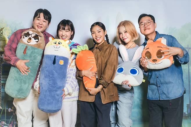 '주토피아2' 더빙 캐스트 문상훈, 이은지, 가비, 미미