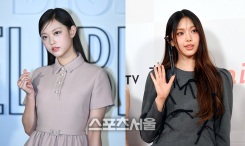 뉴진스 해린, 혜인(왼쪽부터). 사진| 스포츠서울 DB