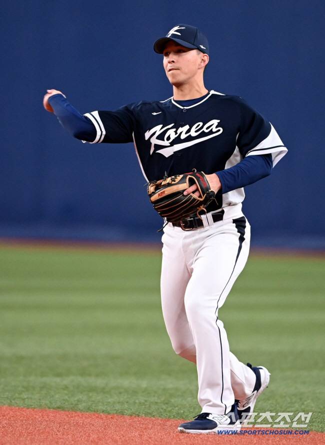 2023 월드베이스볼클래식(WBC)에 한국대표팀의 일원으로 참가한 토미 에드먼. 스포츠조선 DB
