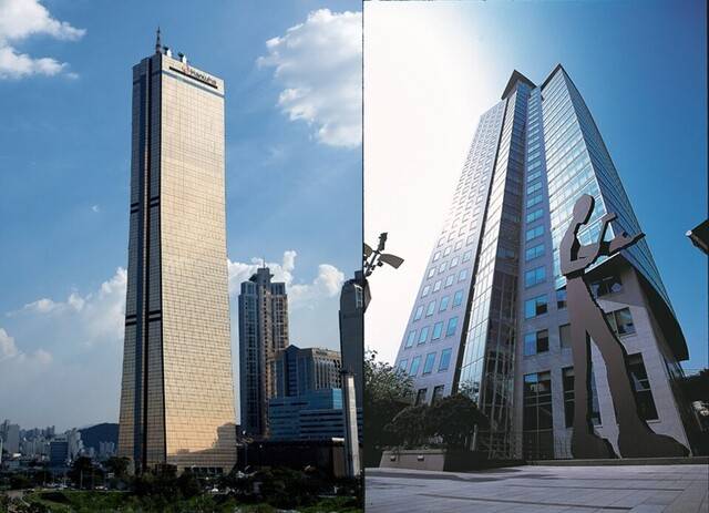 이지스자산운용의 인수전이 한화생명과 흥국생명의 2파전으로 흘러가게 됐다. /한화생명, 흥국생명