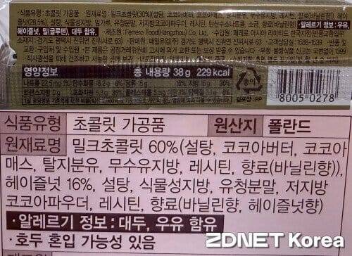 폴란드산 페레로 로쉐