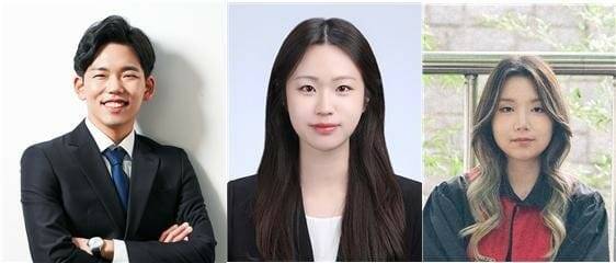 고려대 연구진이 새로운 항균필터를 개발했다. 왼쪽부터 원승현 교수(교신저자),신유진 연구원(제1저자), 홍유진 연구원(공저자)