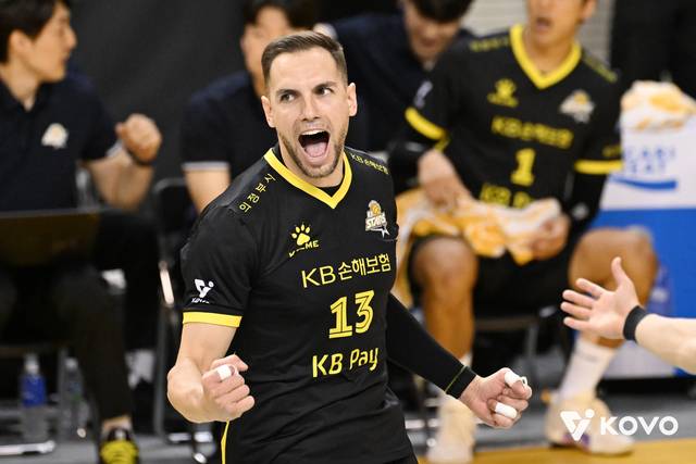 KB손해보험의 비예나. KOVO 제공