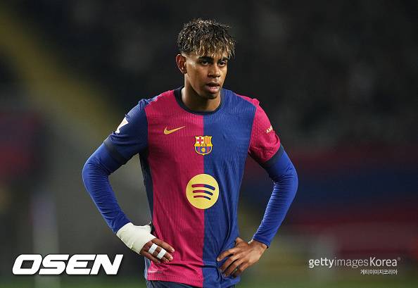 [사진] 라민 야말 ⓒGettyimages(무단전재 및 재배포 금지)