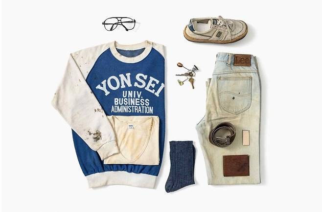 이한열 열사 최루탄 피격 유품. 국가유산청 제공