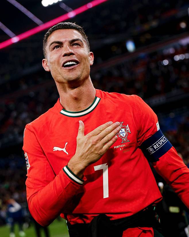 호날두가 은퇴 시기를 언급해 화제다. 사진출처|포르투갈축구협회 페이스북