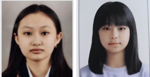 (왼쪽부터) 차진주·박보미 양/사진=(재)목정문화재단