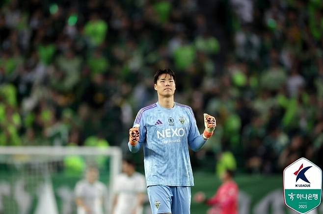 전북현대 골키퍼 송범근. /사진=한국프로축구연맹