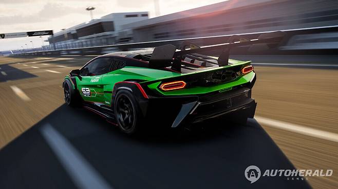 이번 신차는 지난 7월 굿우드 페스티벌 오브 스피드에서 공개된 '테메라리오 GT3'의 기술을 기반으로 한 서킷 전용 레이스카다. (람보르기니 제공)