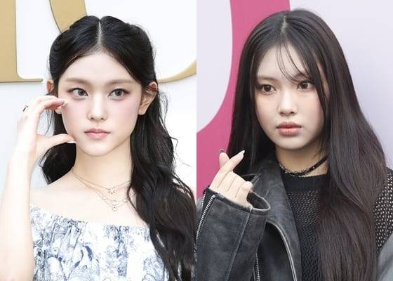 뉴진스 해린(왼쪽), 혜인. /뉴스1