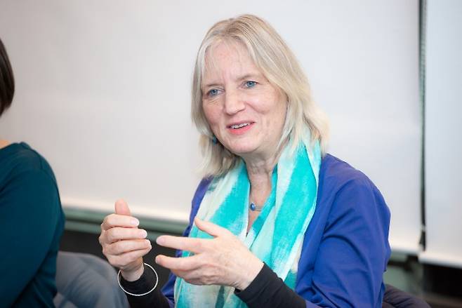 11일 서울에서 수잔나 엘리엇 호주 SMC 센터장이 인터뷰하고 있다. SMCK 제공