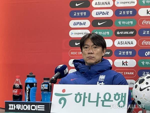 홍명보 남자 축구대표팀 감독. 김희준 기자