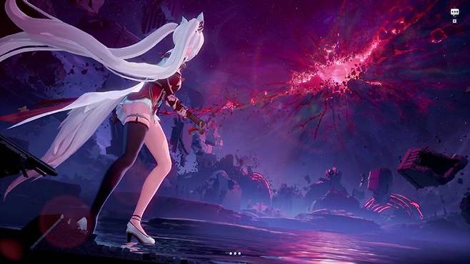 몬길 STAR DIVE ‘클라우드’의 꿈에 나타난 수수께끼의 소녀와 정체불명의 균열