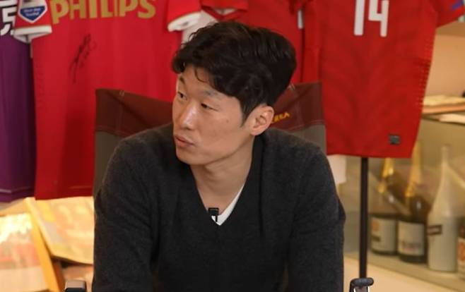 박지성. 사진=유튜브 캡틴 파추호 캡처