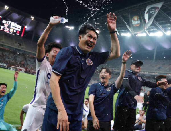 FC안양이 K리그1 잔류 목표를 이룬 가운데 파이널B 선두 ‘7위 마무리’를 목표로 하고 있다. 안양 제공