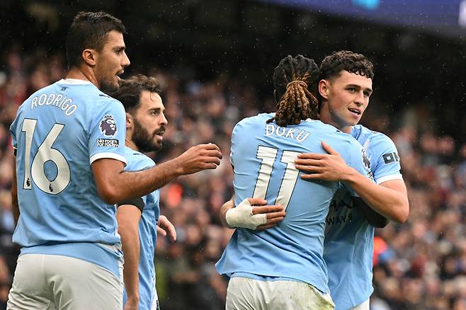 필 포든(사진 맨 오른쪽). 사진(잉글랜드 맨체스터)=AFPBBNews=News1