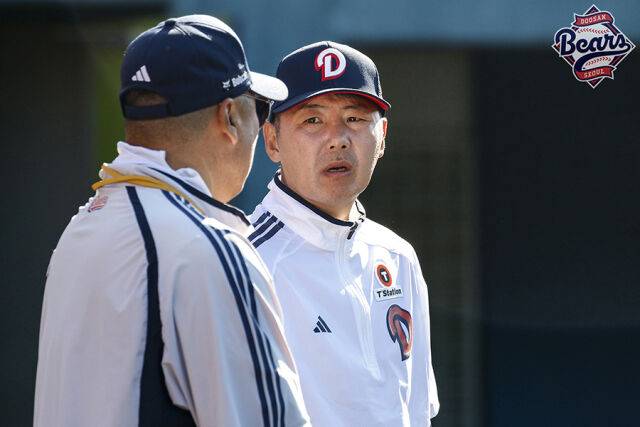 두산 베어스 김원형 감독./두산 베어스