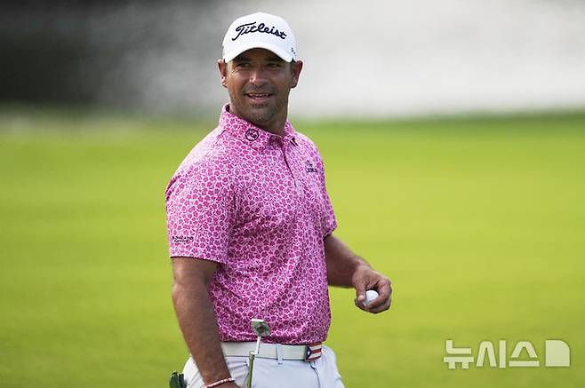 [샬럿=AP/뉴시스]PGA 투어 라파엘 캄포스. 2025.05.15.