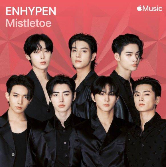 [서울=뉴시스] 엔하이픈. (사진 = Apple Music 2025 Carols Covered: Apple Music, 빌리프랩 제공) 2025.11.13. photo@newsis.com *재판매 및 DB 금지
