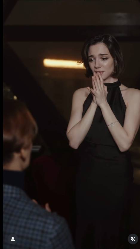 SNS를 통해 약혼 사실을 알린 메드베데바