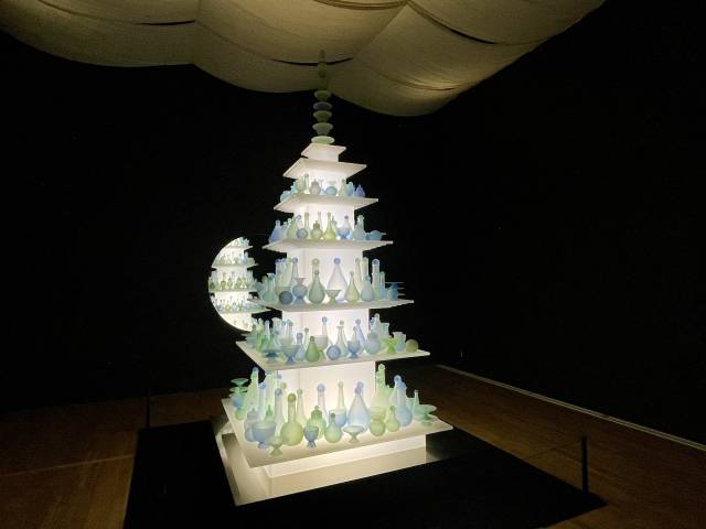 솔거미술관에 전시된 박선민 작가의 작품. 주말앤 팀