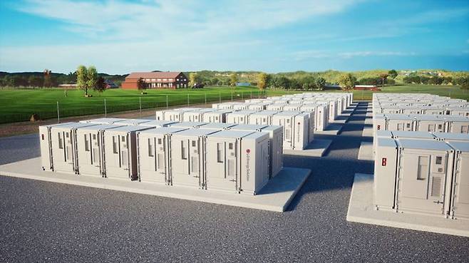 LG에너지솔루션 ESS 관련 이미지. ⓒLG에너지솔루션