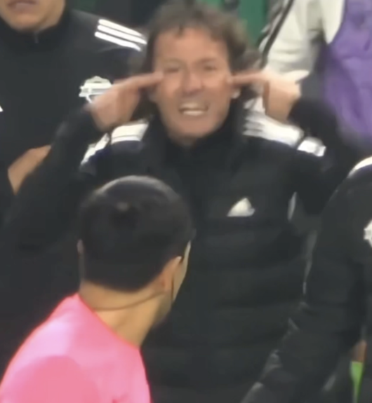 [사진] 타노스 코치 / 한국프로축구심판협의회 영상 캡처